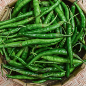 FRESH GREEN CHILLIES