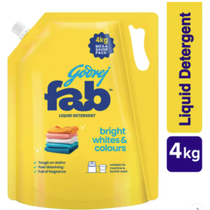 Godrej Fab Liquid Detergent Refill Pouch for Machine